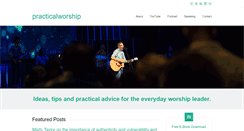 Desktop Screenshot of practicalworshipblog.com
